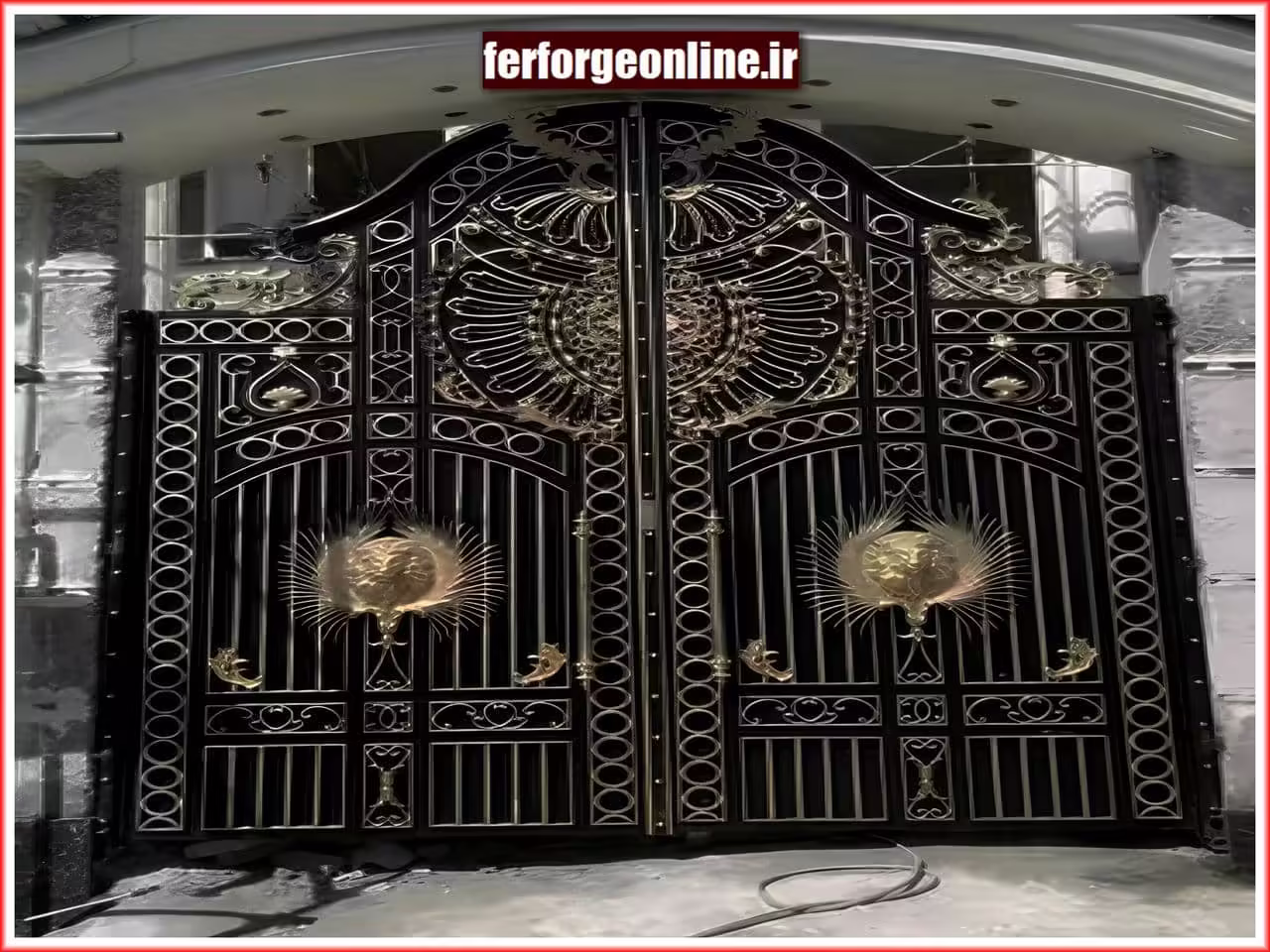 قیمت و نحوه سفارش درب فرفورژه