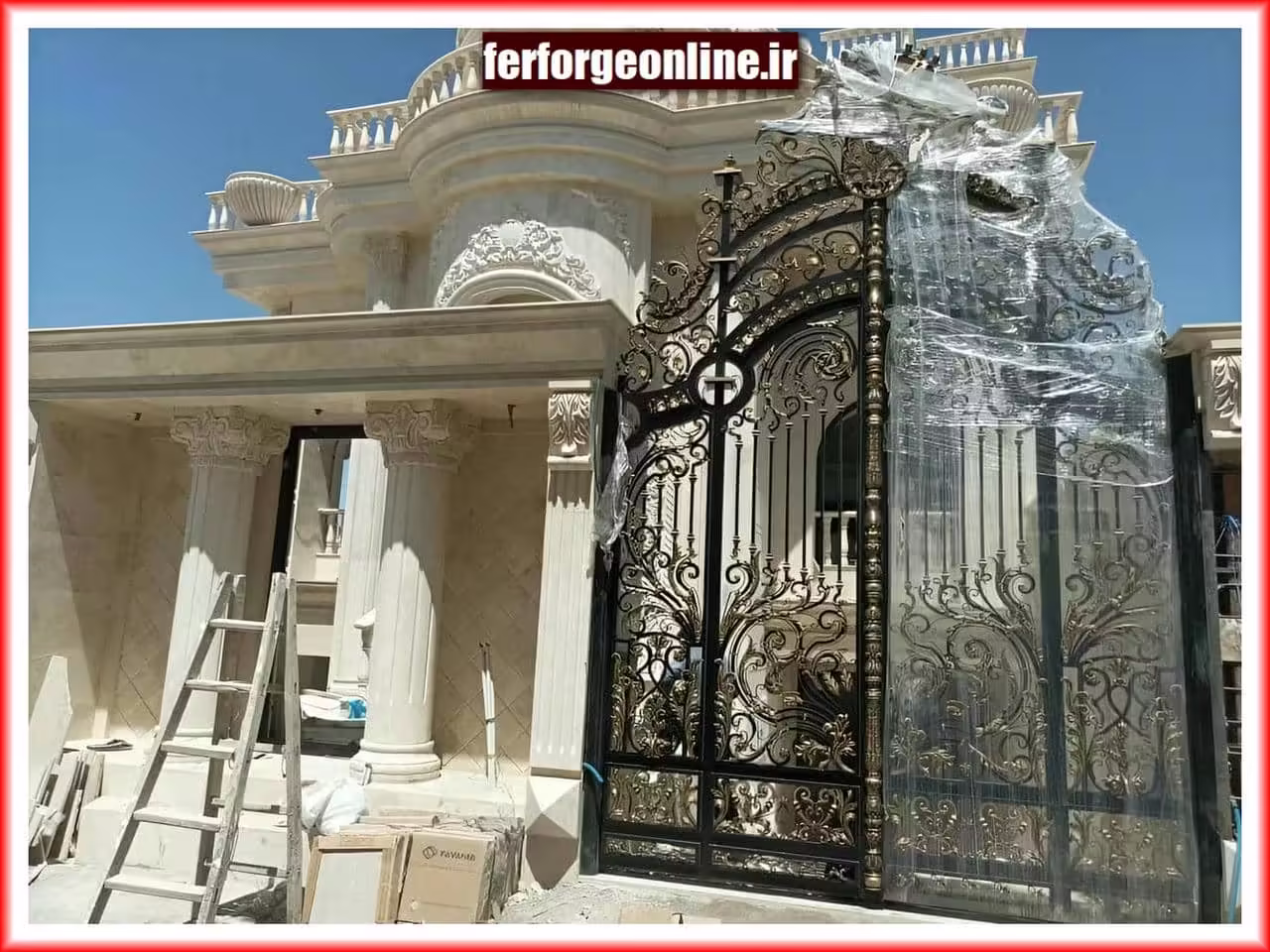 ویژگی های طراحی و ساخت درب فرفورژه