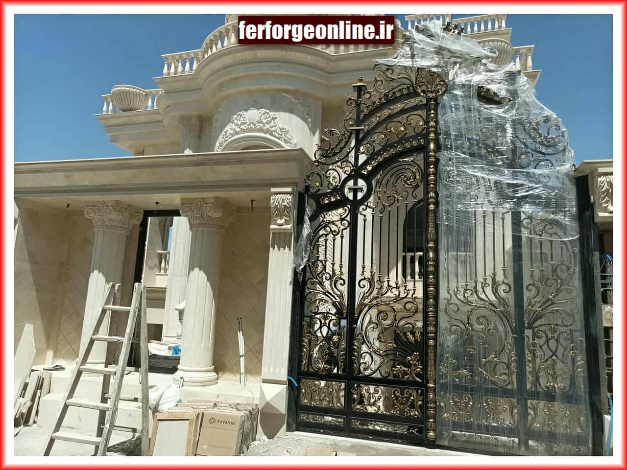 ویژگی های طراحی و ساخت درب فرفورژه