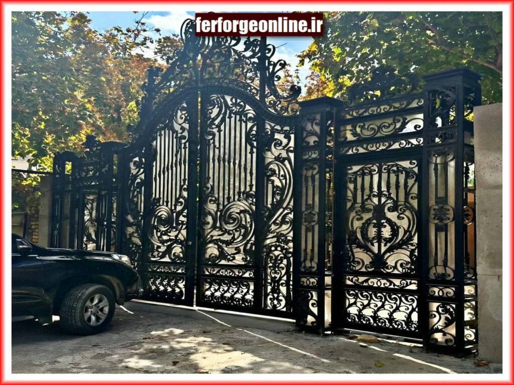 نکات امنیتی در طراحی و نصب درب ویلایی