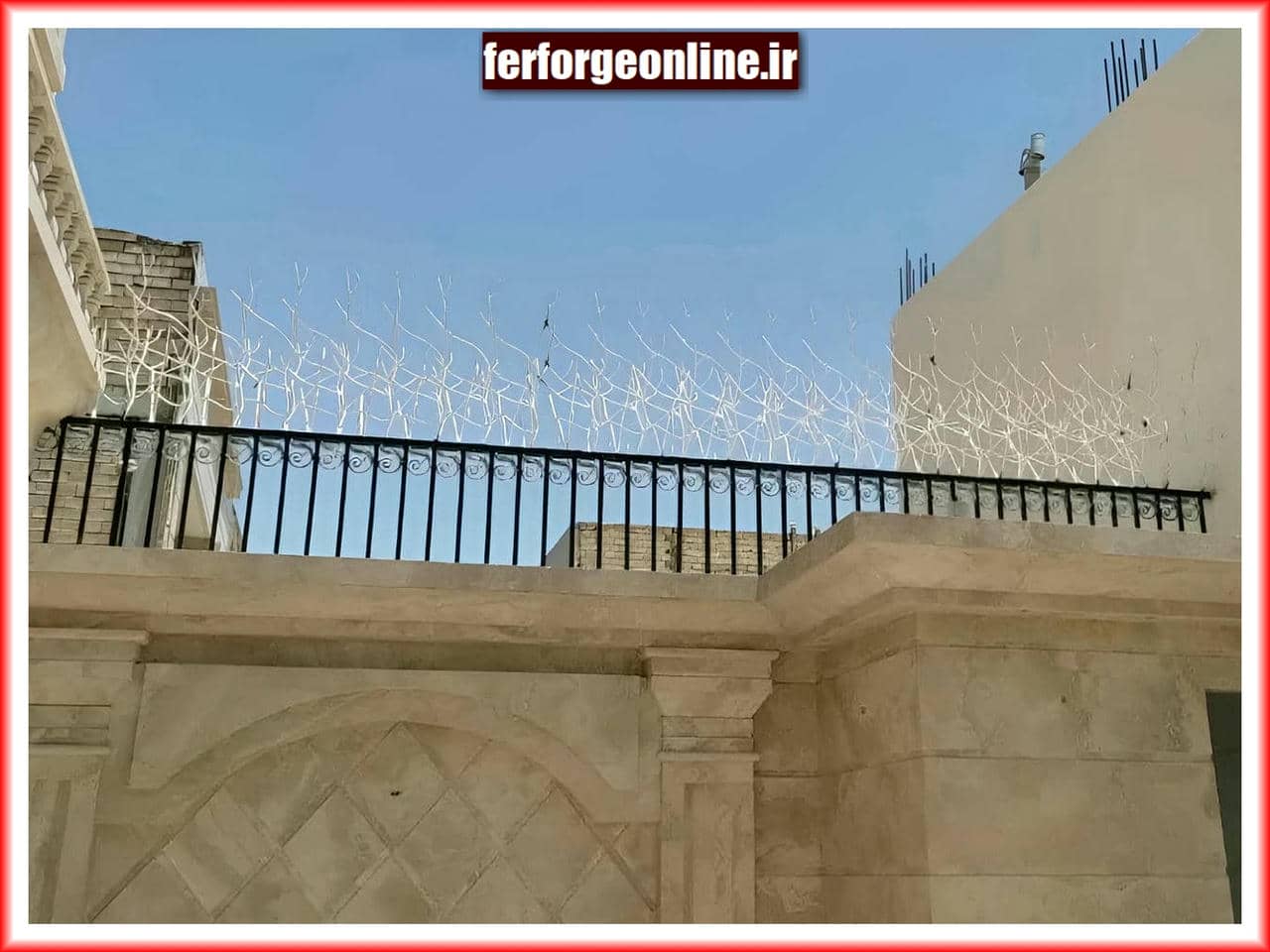 سفارش نرده دیوار، ساخت و نصب توسط متخصصان