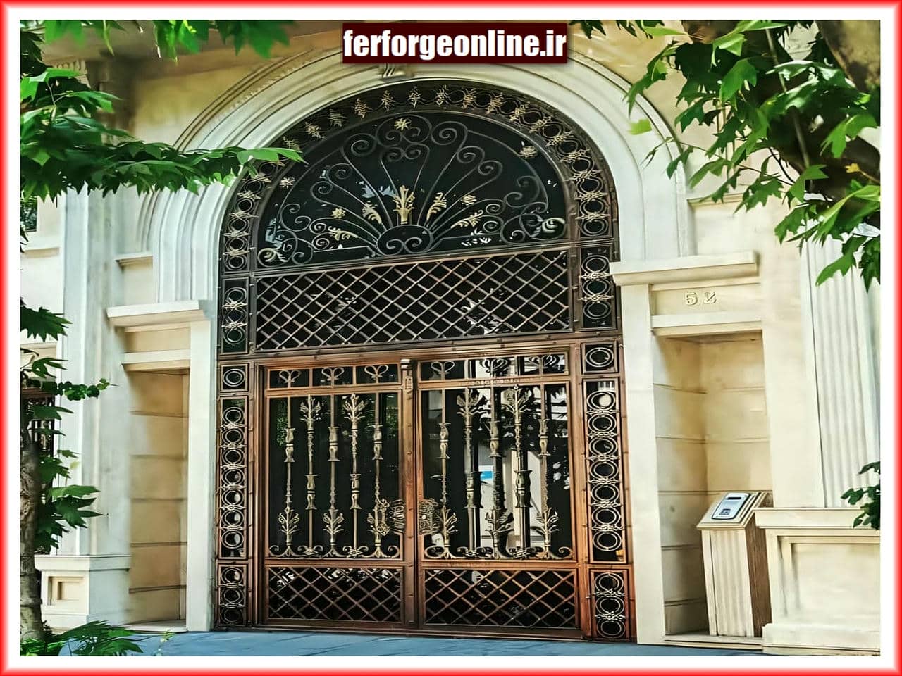 مدل های مختلف درب ویلایی