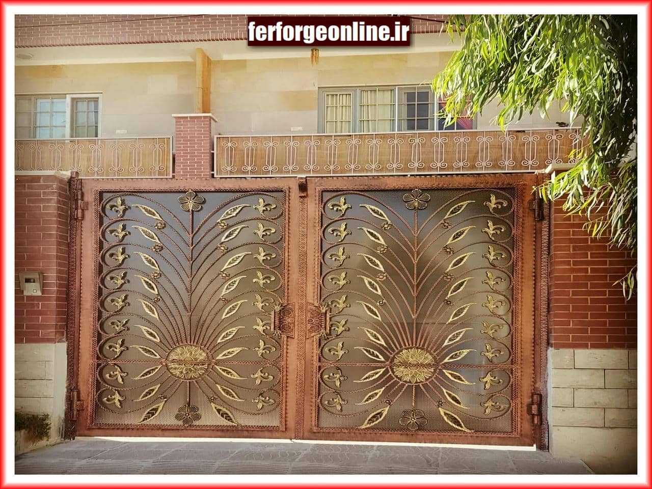 مزایای استفاده از درب فرفورژه
