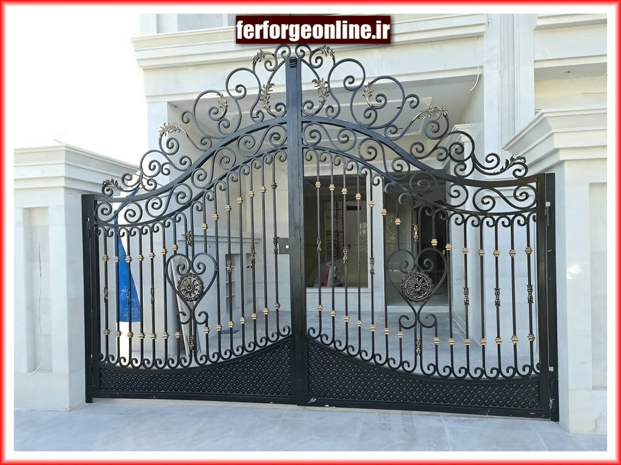 قیمت و خرید درب ویلایی تک لنگه و دو لنگه پارکینگ