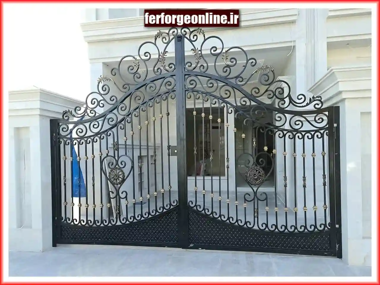 قیمت و خرید درب ویلایی تک لنگه و دو لنگه پارکینگ