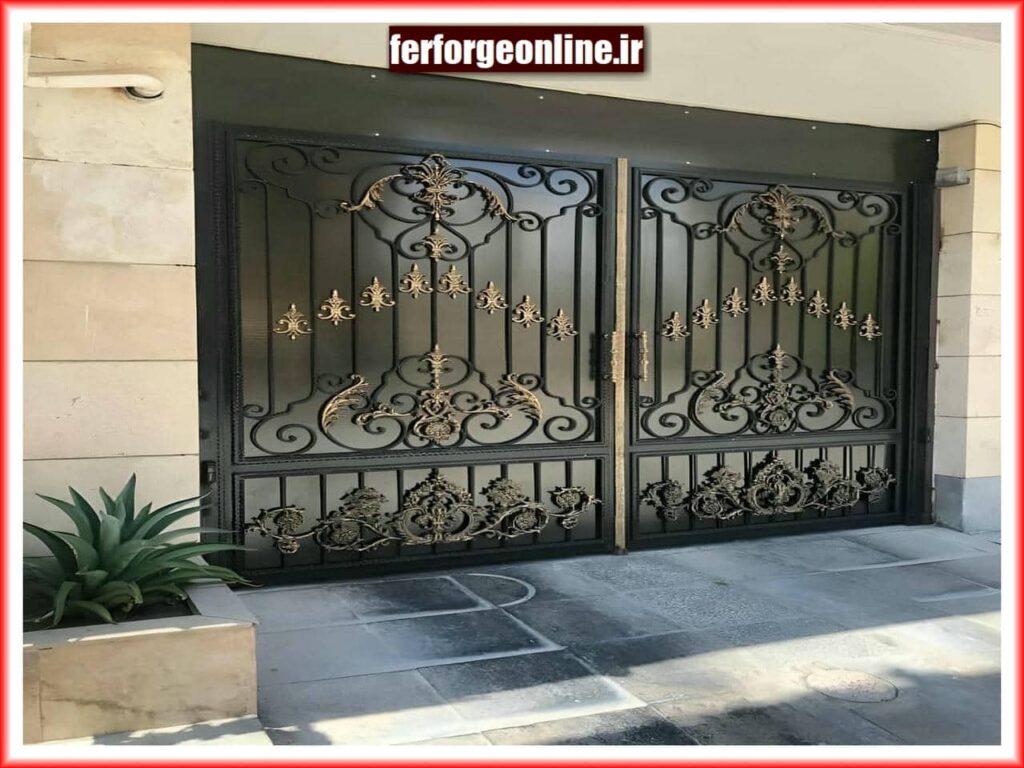 فرایند تولید و نصب درب فرفورژه