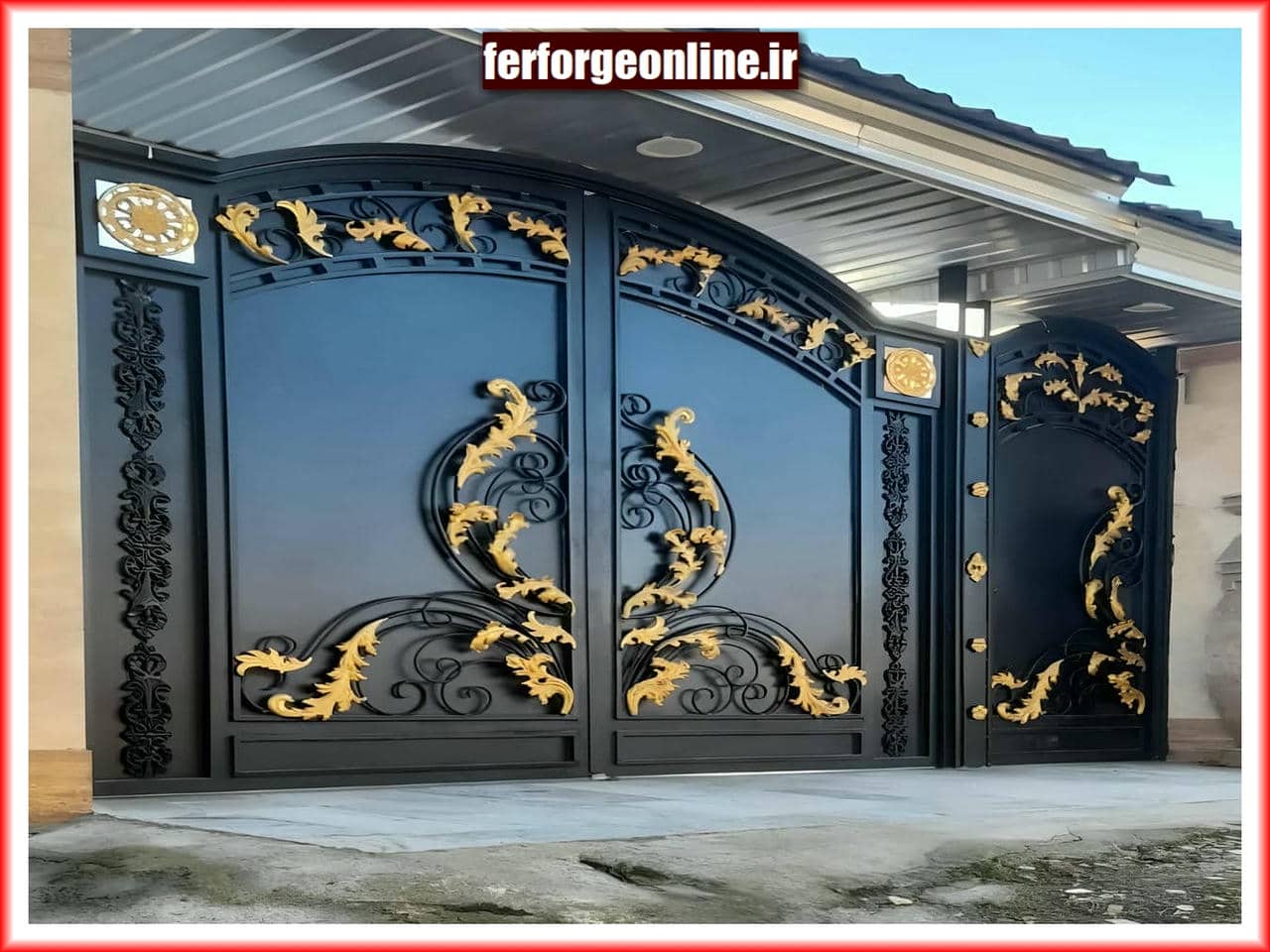 خرید آنلاین درب ویلایی