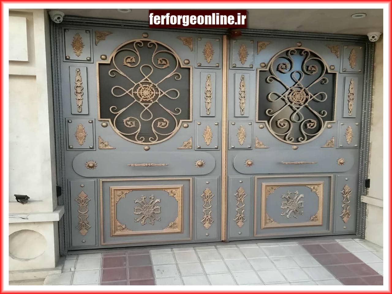 نکات مهم در سفارش درب حیاط ویلایی