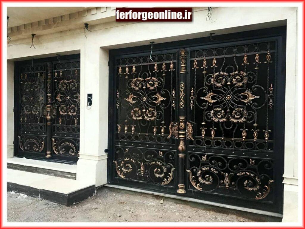 نصب و طراحی درب ویلایی با کیفیت بالا