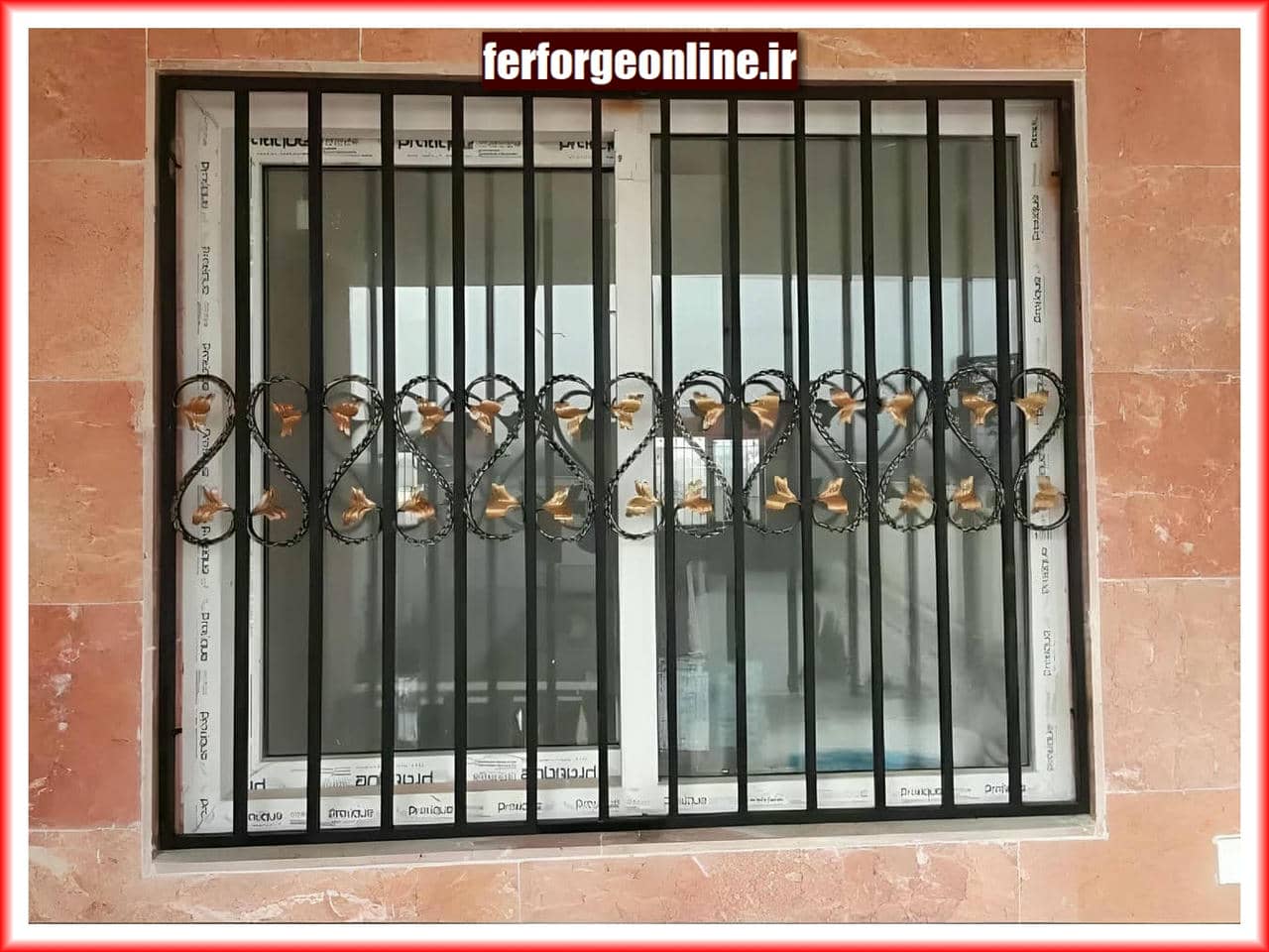 حفاظ پنجره مدرن برای آپارتمان و ویلاهای مدرن