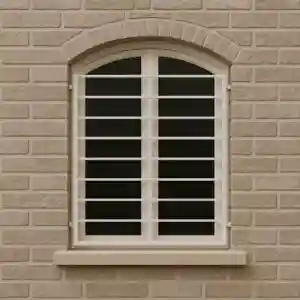 حفاظ پنجره مدل ساده قوس دار