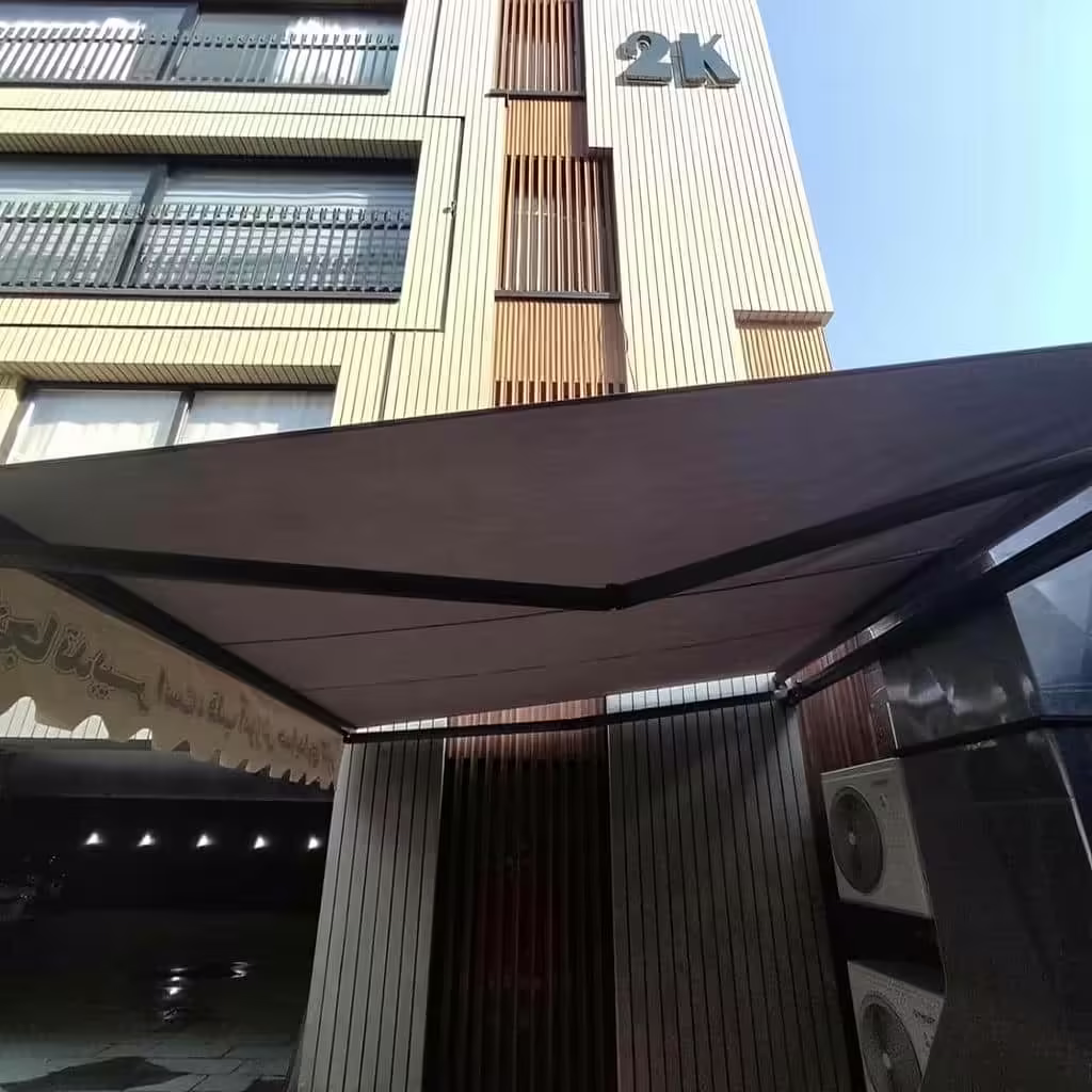 سایبان&zwnj; برقی ورودی