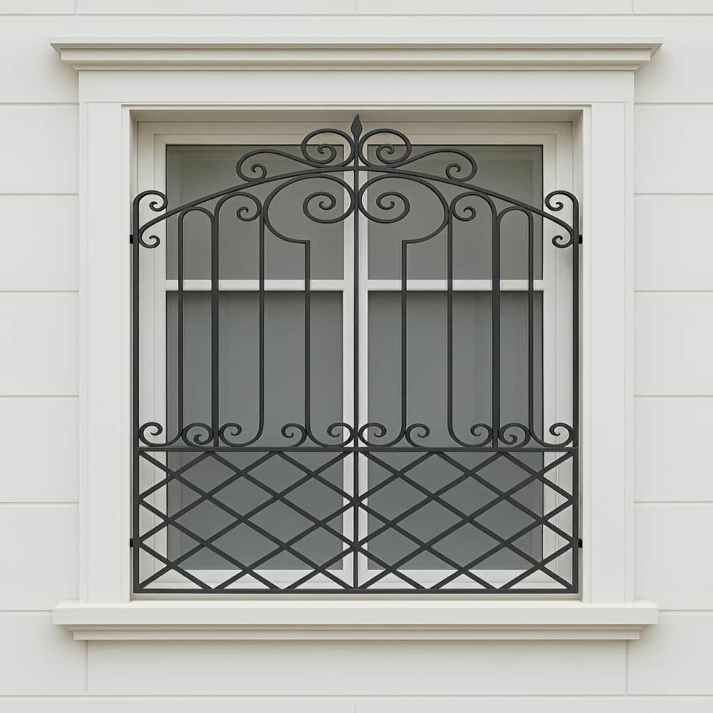 نرده پنجره آهنی