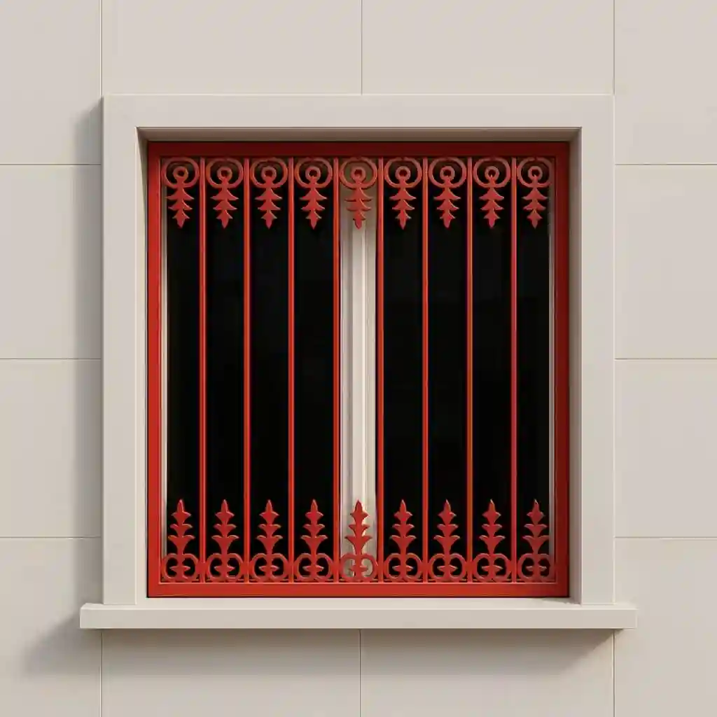 نرده پنجره آهنی