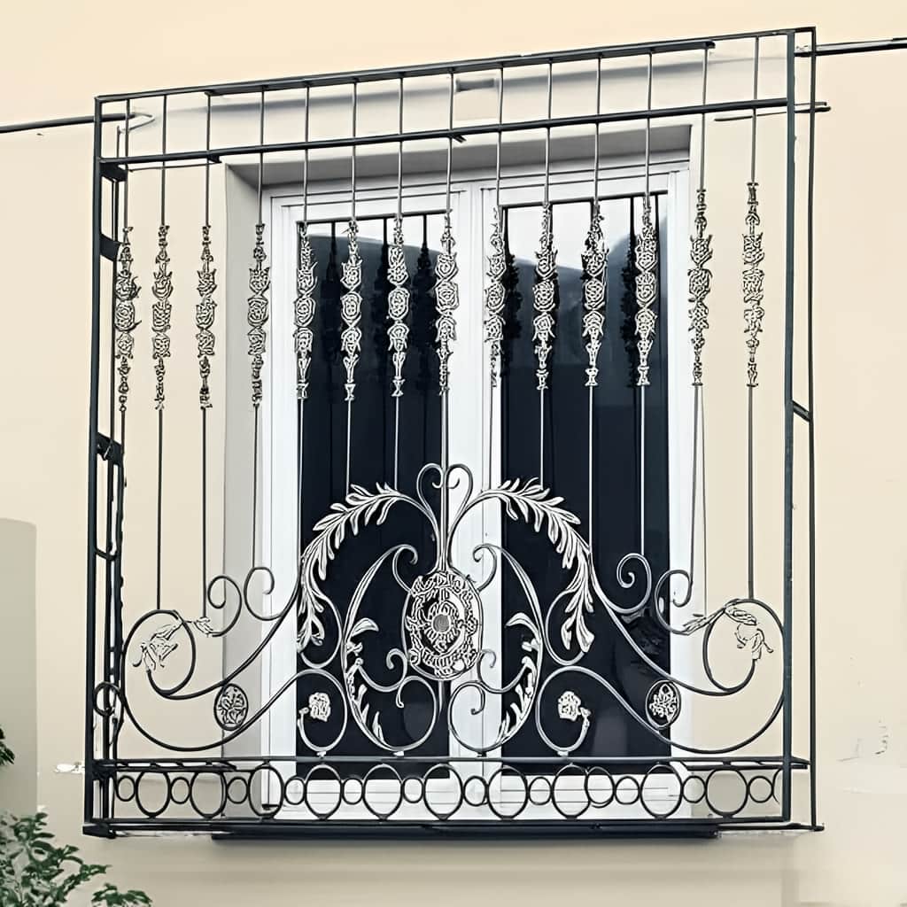 خرید حفاظ پنجره مدل سلطنتی گلبرگ