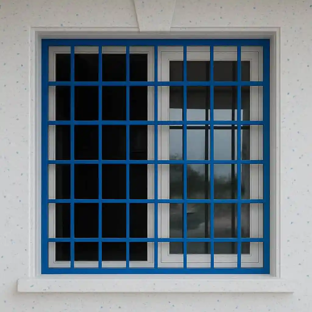 طراحی حفاظ پنجره مدل مربعی