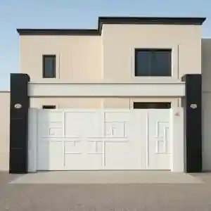 درب مدرن دیلایت فلزی ساده