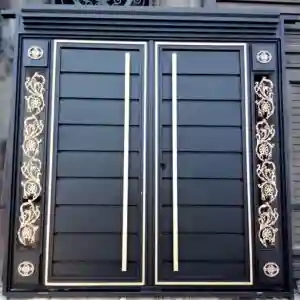 درب مدرن رادون فلزی ساده