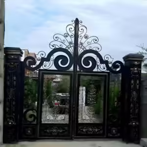 درب مدل نگین فرفورژه لوکس