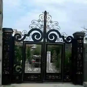 درب مدل نگین فرفورژه لوکس