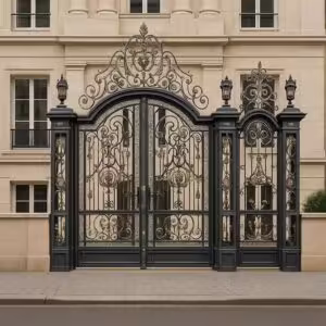 درب مدل پیچک فرفورژه کلاسیک