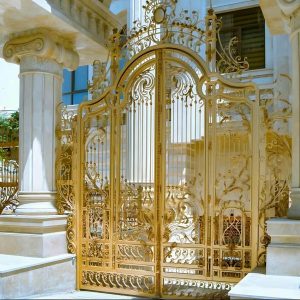 طراحی و ساخت انواع درب آهنی ویلا