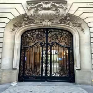 درب حیاط لاکچری فلزی