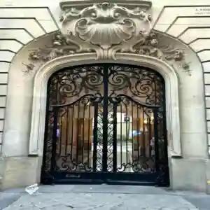 درب حیاط لاکچری فلزی