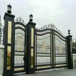 خرید درب آهنی ورودی ساختمان شیک مدرن