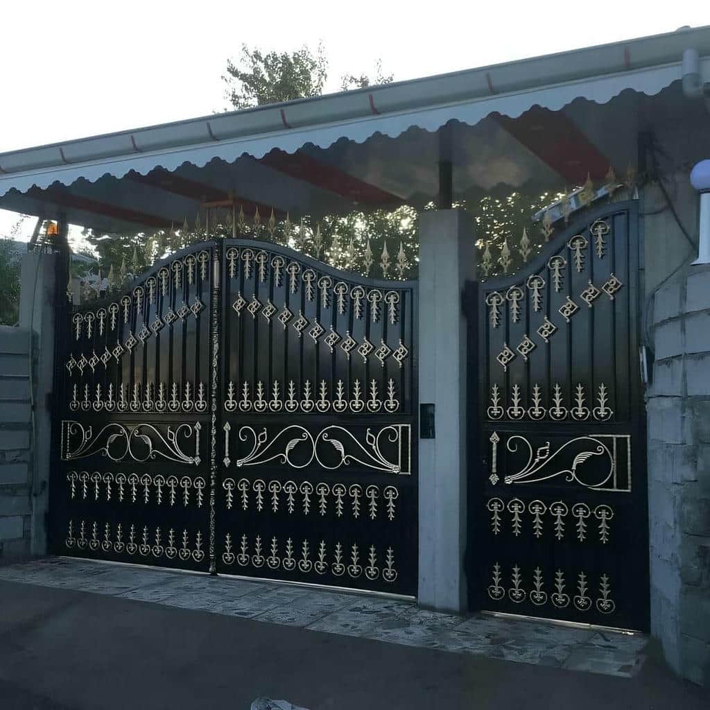 درب مدل انگلیسی فرفورژه کلاسیک
