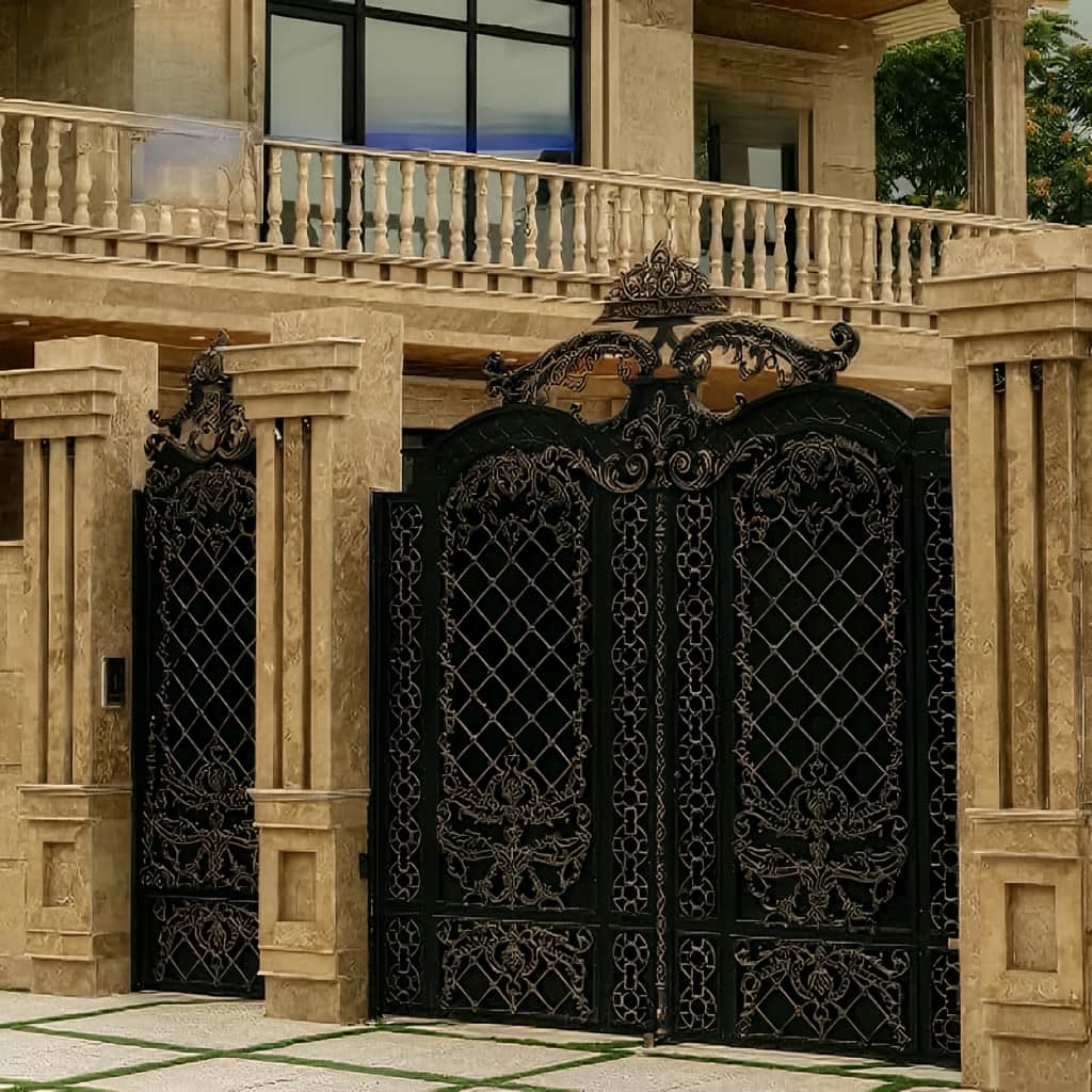 خرید درب مدل توسکا ورودی ساختمان