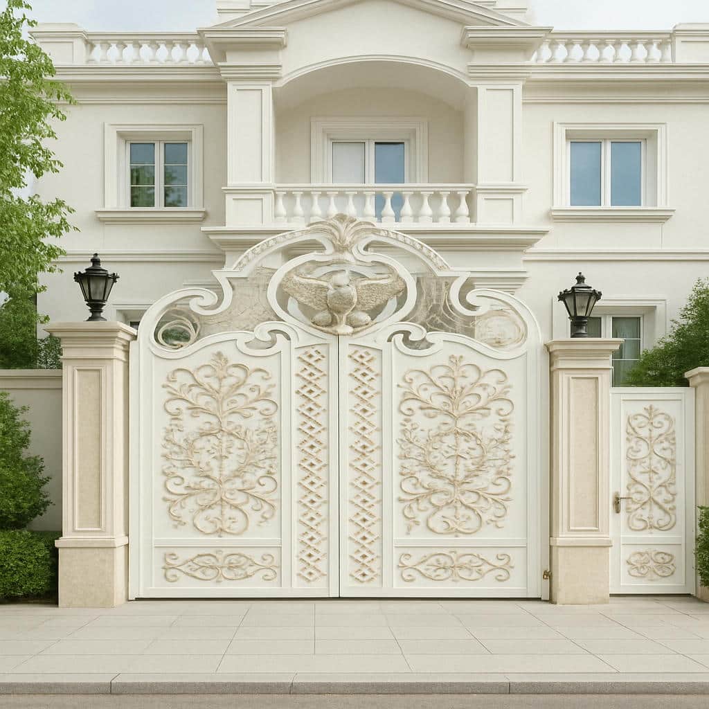 قیمت درب مدل میخک ویلا