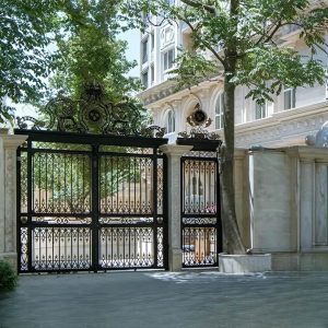 درب مدل ورسای فرفورژه لوکس
