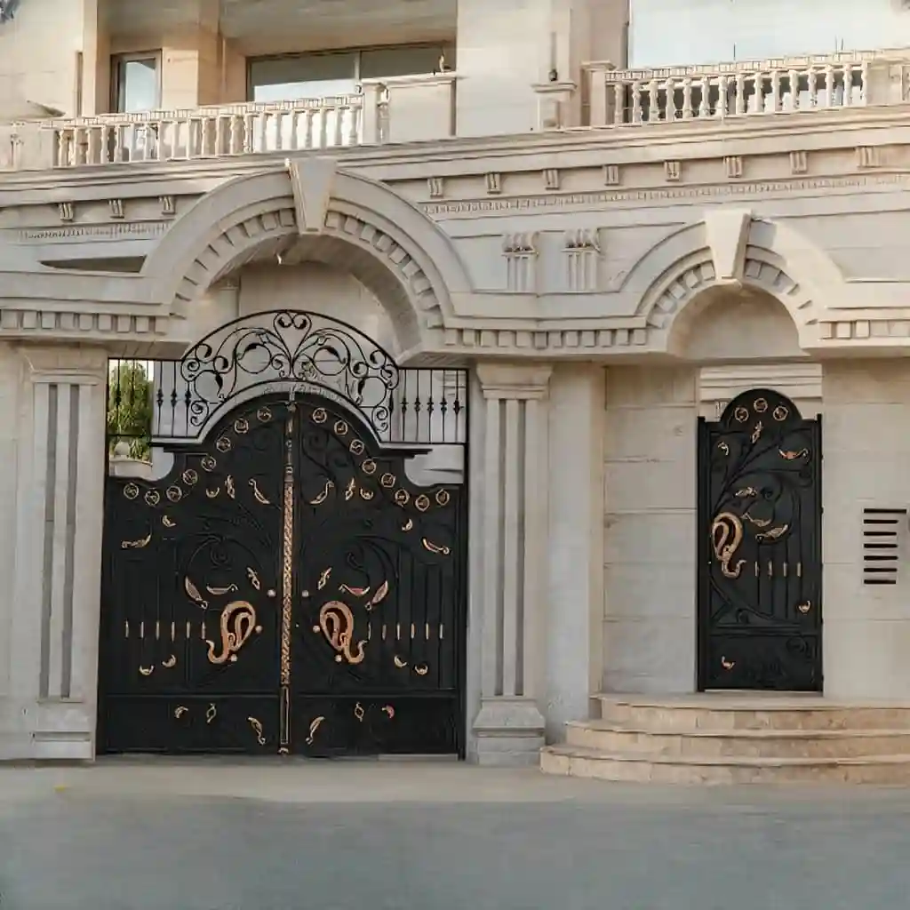 خرید درب مدل پروانه ورودی ساختمان