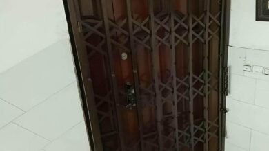 درب آکاردئونی حفاظ آهنی در کرج