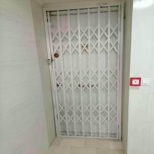 درب آکاردئونی حفاظ آهنی در اشتهارد