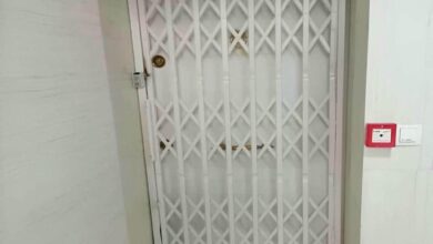 درب آکاردئونی حفاظ آهنی در اشتهارد درب آکاردئونی حفاظ آهنی در اشتهارد