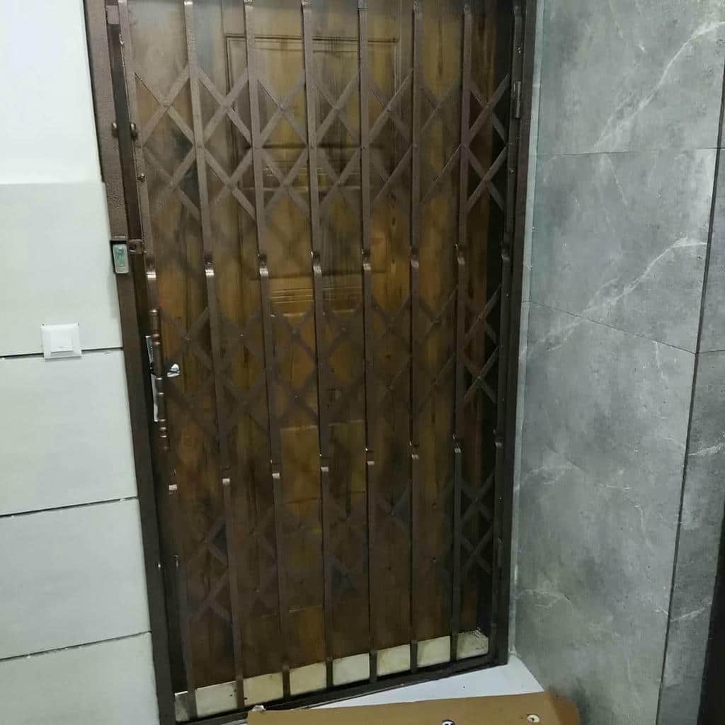 قیمت درب آکاردئونی آهنی تقویتشده در کمال شهر