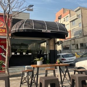 سایه بان برقی اتوماتیک در فشم