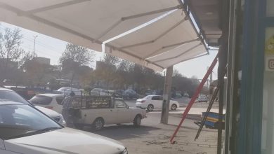 سایبان برقی اتوماتیک در آبادان