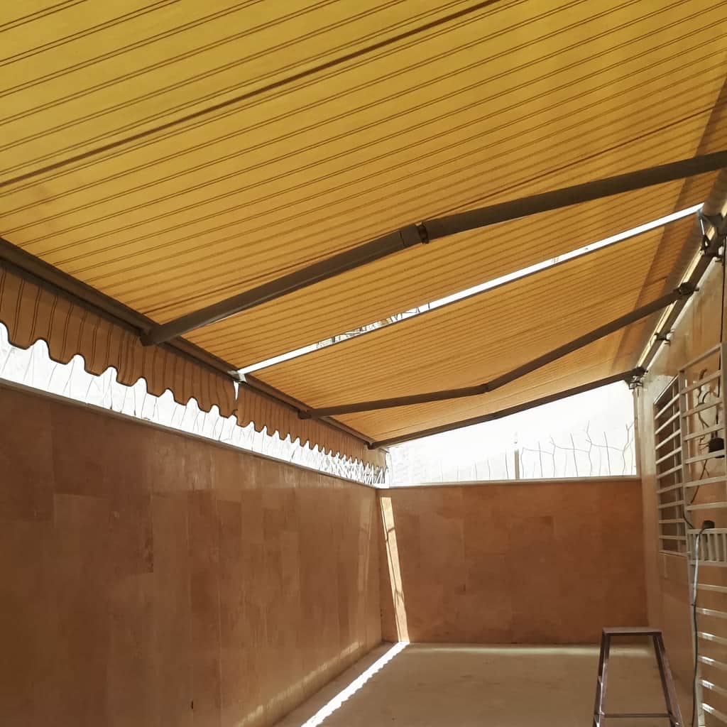 قیمت سایه بان برقی اتوماتیک مغازه در سیرجان