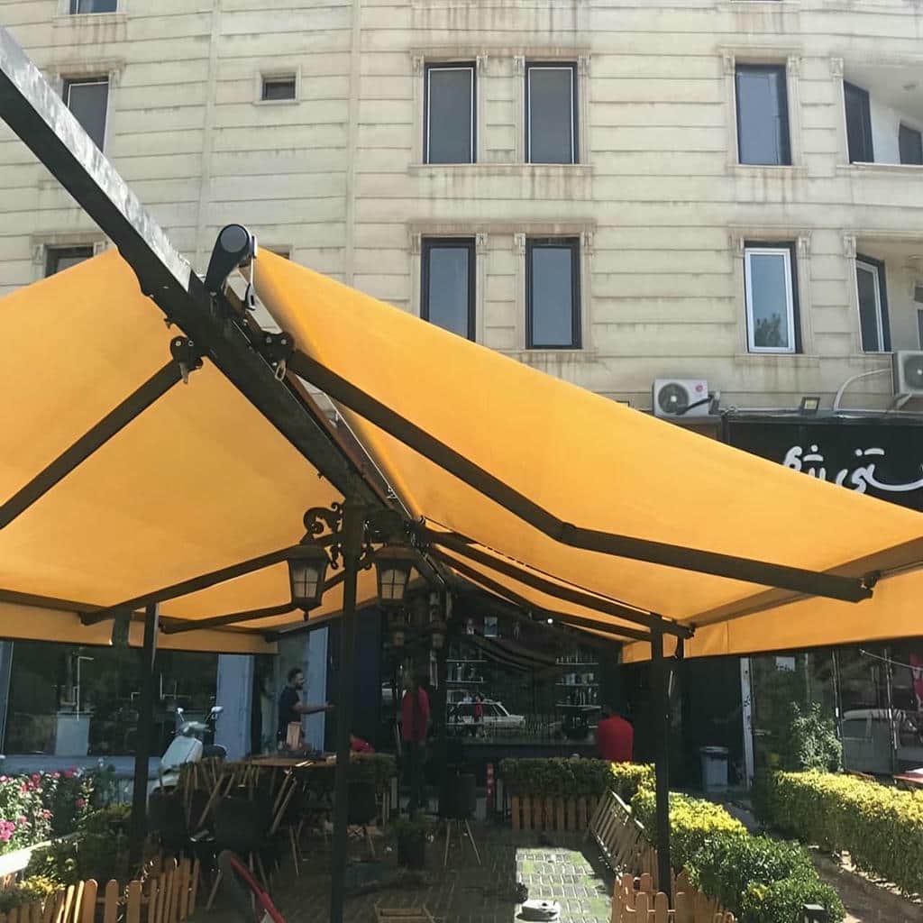 قیمت سایه بان برقی اتوماتیک ضدآب در سمنان
