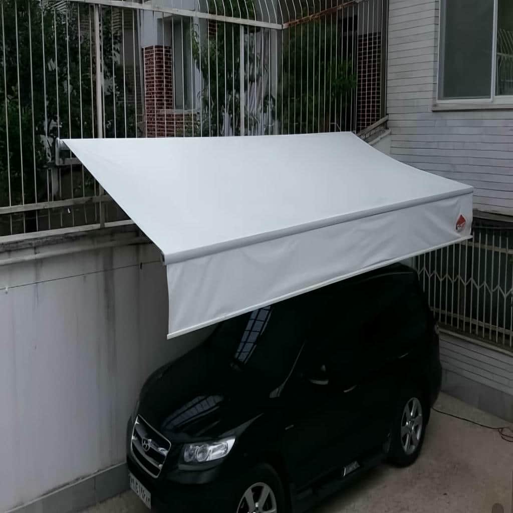 نصب سایه بان برقی اتوماتیک ضد UV در آمل