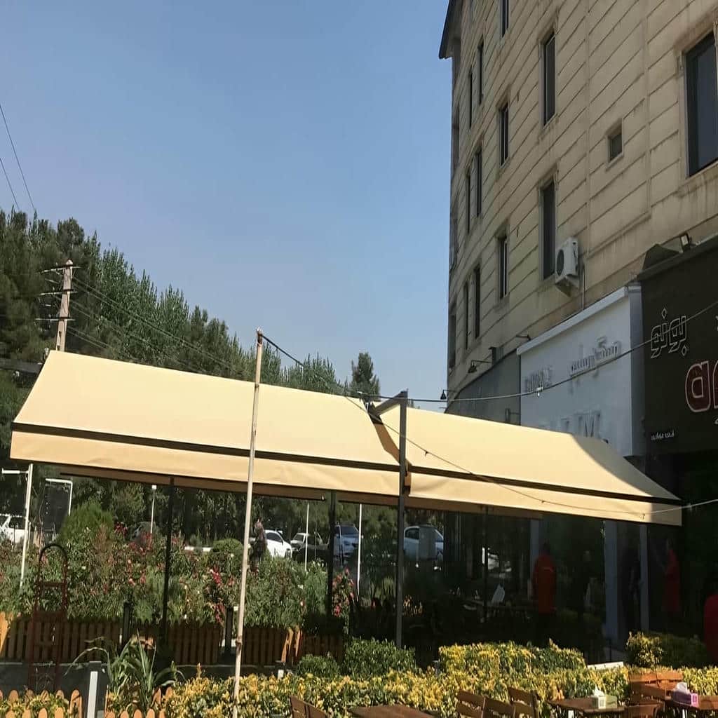 خرید سایه بان برقی مغازه در عظیمیه کرج