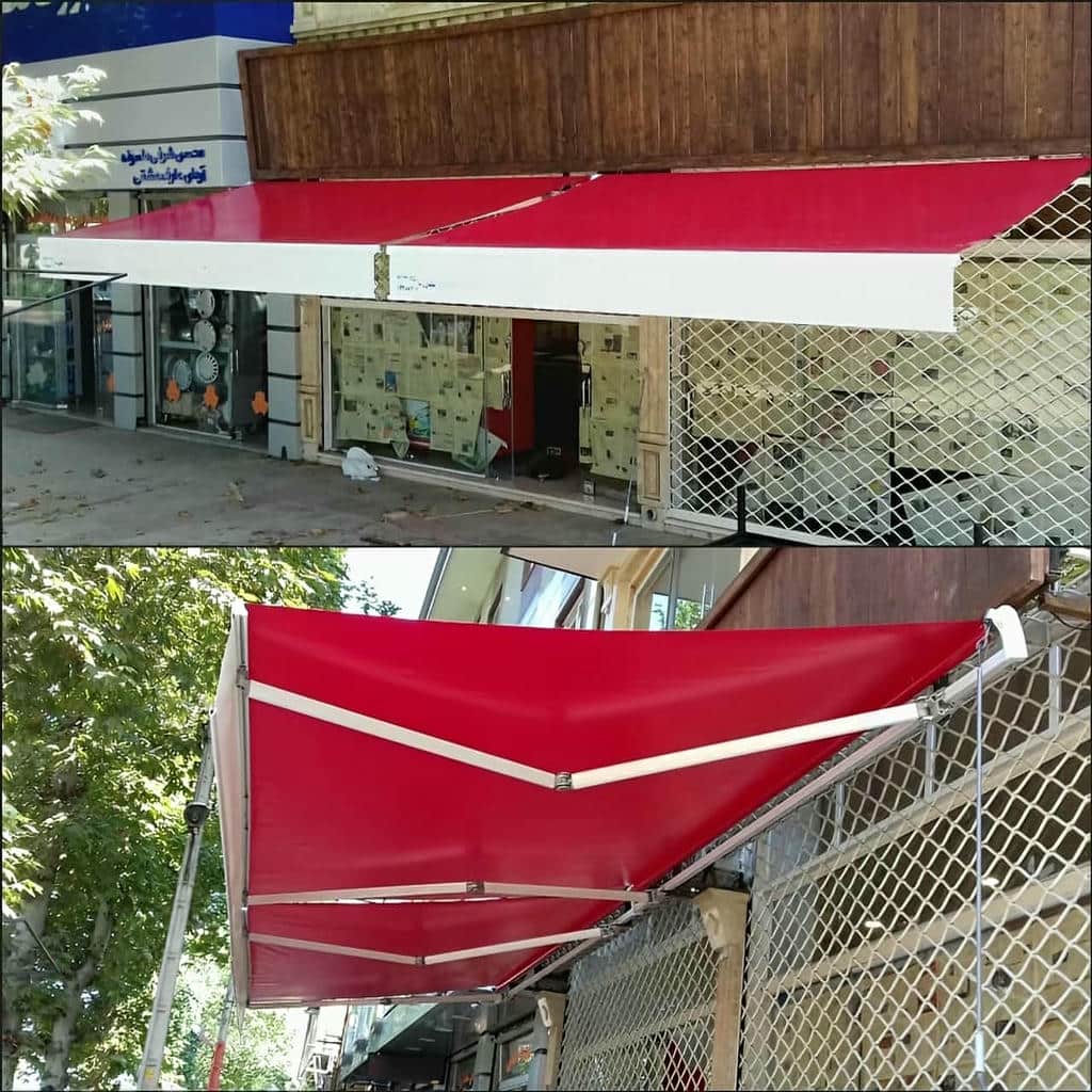 خرید سایبان برقی اتوماتیک بازویی در محمدشهر