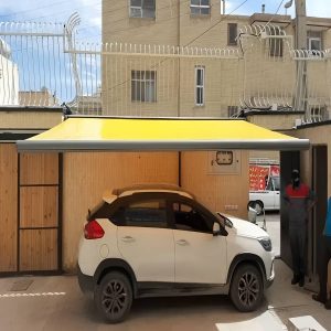 سایه بان برقی اتوماتیک در بجنورد