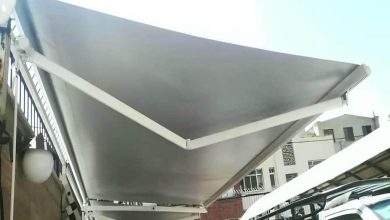 سایه بان برقی اتوماتیک در ساوه