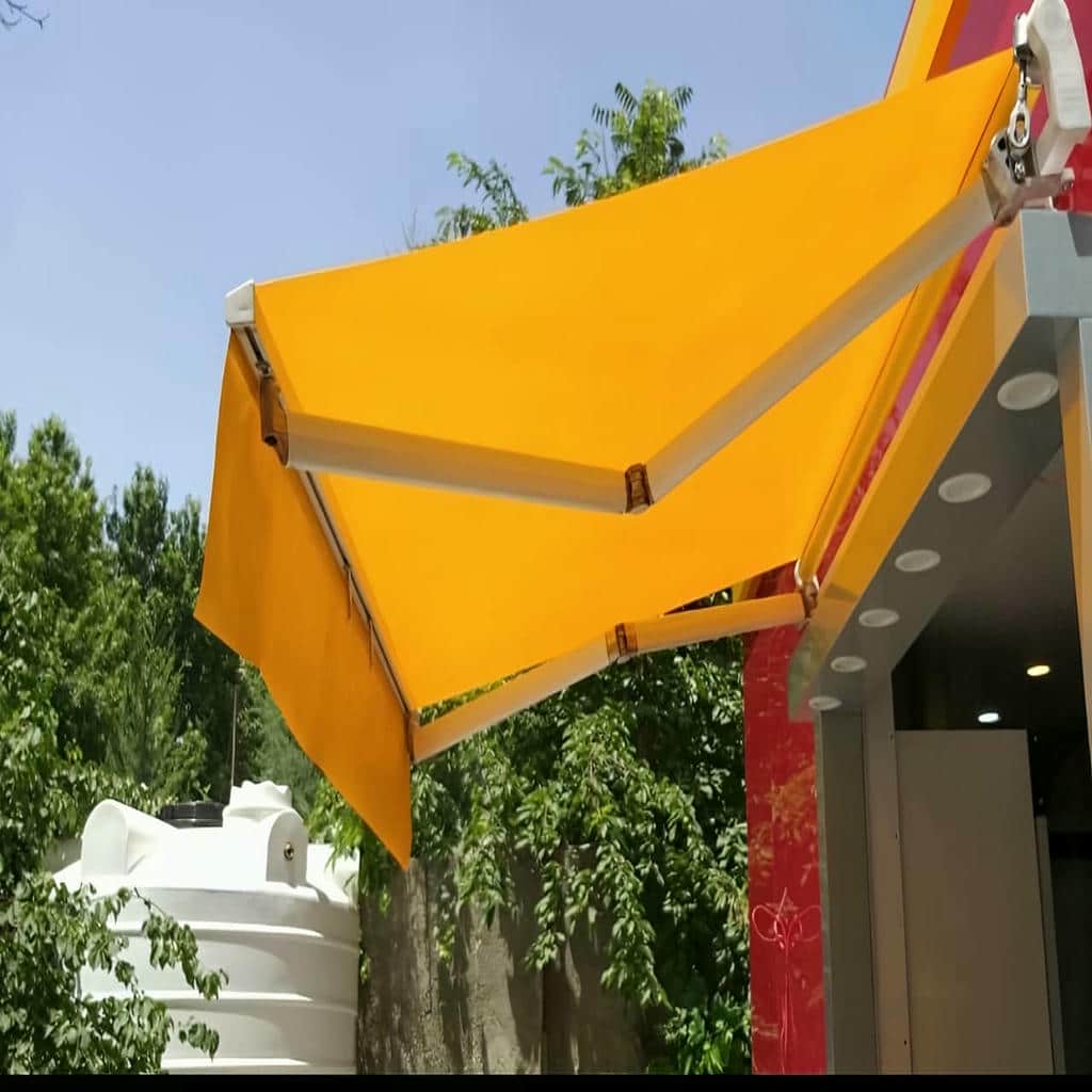 نصب سایه بان برقی اتوماتیک ضد UV در تهران