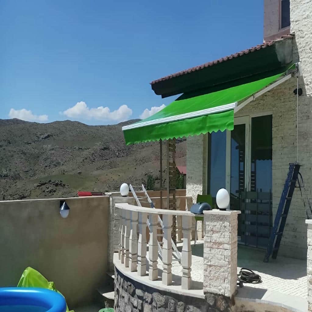 نصب سایبان برقی اتوماتیک پارکینگ در ساری