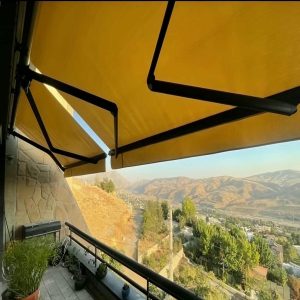 سایه بان برقی اتوماتیک در فیروزکوه